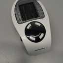 450W Space Heater, Remote Wall Outlet Electric Small Space Heater as Seen on TV with Adjustable Thermostat and Timer and Led Display, Compact for Home,Office,Bathroom (1PC)