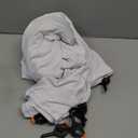 7.2 FT Arch Backdrop Cover, White Spandex Round Top Metal Arch Backdrop Stand Cover with Balloon Tie Tool for Wedding Ceremony Baby Shower Gender Reveal Birthday Party Photo Background Decorations