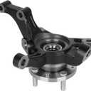 TadaMark Front Left Steering Knuckle & Wheel Bearing Hub Assembly Fit for Chevrolet Aveo 2004-2011, for Aveo5 2007-2011, for Pontiac G3 2009-2010, 96535190 96870493 96870491, 4 Lugs Driver Side