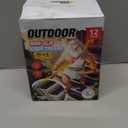 Outdoor Stair Treads Non Slip 30" x 6" - 12-Pack Weather Resistant Exterior Grip Tape for Wooden Steps - Non Slip Stair Treads - Anti Skid Strips - Waterproof 80-Grit Adhesive Treads