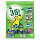 Nerds Easter Variety Seekers Basket Filler Variety Bag, NERDS Gummy Clusters, Fun Dip, Trolli, Laffy Taffy, and Nerds Original, 15 oz, 35 Count (EXP 08/21/26)