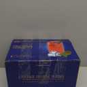 Large Hobnail Drinking Glasses Set of 6,15oz Blue Vintage Glassware,Embossed Glass Cups,Water Tumbler,Highball Glasses For Beer, Juice And Various Mixed Drinks