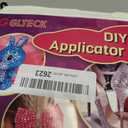 GLTECK Hotfix Applicator, Bedazzler Kit with 5784 PCS Rhinestones for Crafts, DIY Hot Fix Rhinestone Applicator Wand Setter Tool with 7 Tips, 6 Pattern Templates, Gloves, Tweezers & Cleaning Brush