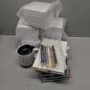 FillTouch Motivational Christian Gifts for Women Men 15 oz Bible Verse Ceramic Coffee Mug A5 Journal Pen Religious Gift Set for Church Teacher Mom Dad Father Day(6 Set,Dark Color,Classic)