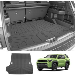 Trunk Mat for 2025 2026 Toyota 4Runner 5 Seats Gas, Rear Cargo Mat All Weather TPE Protector Trunk Liner Accessories(Not for Hybrid EV/i-Force MAX)