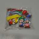 5 x Nuahyaz 4Pcs Cute Keychains, Super Brothers Keychain, Cartoon Bag Charms Car Keys, Party Favors for Boys and Girls