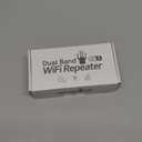 WiFi Extender with Ethernet Port, 1200Mbps Dual Band (5GHz/ 2.4GHz) WiFi Booster.Covers Up to 12880 Sq.ft, Supports 105 Devices, Easy Setup Signal Booster, EasyMesh Compatible, Four Directional Antennas