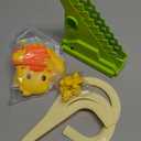 Duck Climbing Toy Set Electric Light Slide Climbing Toys for Automatic Stairs,Playful Santa Race Game Christmas Roller Climbing Toys with LED Light and Music for Toddlers Boys Girls