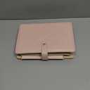 Vlando Travel Jewelry Case,Jewelry Organizer Box with Clear Zipper Velvet Jewelry Pouch Bag, PU Leather Jewelry Case, Gift for Women-Pink