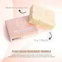 Vegan Pet Shampoo Bar for Sensitive Skin, Plant-Based Gentle Formula for Puppies & Dogs with Allergies, Moisturizing Bar for a Calming First Grooming Experience (7.0 oz (Pack of 2))