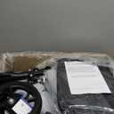 Economy Knee Scooter Steerable Knee Walker for Foot Injuries Compact Crutches with Dual Rear on-Wheel Brake and Shock Absorption Under The Knee pad (Blue)