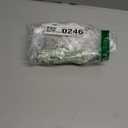 1/2 pcs 80" Cotton Hanging Storage Chain For Stuffed Animals Storage with 20 Metal Clips, Stuffed Animal Organizer Chain for Wall Corner Nursery Play Room, White