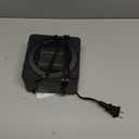 Gaiatop Mini Space Heater, Lightweight PTC Ceramic Fast Heating 500W Energy Efficient for Indoor Use, Overheating & 45 Tip-Over Protection, Portable Desk Electric Heaters for Office Home Black