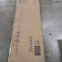 BTEXPERT 6-Foot - 72" Long White Granite Plastic Folding Seminar Training Table Portable 18" Wide Narrow, 29" High, Events Indoor Outdoor Lightweight Set of 2