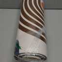 Nesphy Anti-Fatigue Boho Kitchen Rug Set of 2 Cushioned Bohemian Mat for Floor, Abstract Brown Sun Standing Waterproof Non-Slip Mat PVC Ergonomic Foam Kitchen Decor