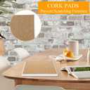 25 Set Ceramic Tile for Crafts Coasters, 4"x4" Sublimation Ceramic Coasters with Cork Backing Pads, Ready-to-Paint Ceramic Tile for Painting, Alcohol Ink, Acrylic Pouring and DIY (White)