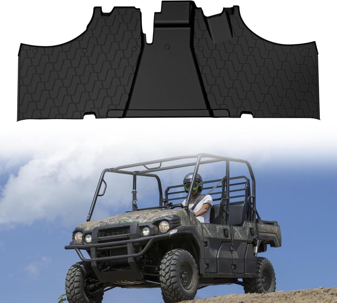 Front Floor Mat for Kawasaki Mule PRO DX DXT FX FXR FXT 2015-2027