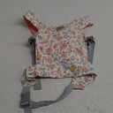 GAGAKU Baby Doll Carrier for Kids, Stuffed Animal Carrier Reborn Baby Carrier with Adjustable Straps, Baby Doll Accessories - Pink (Flowers)