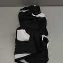 Wegreeco Washable Female Dog Diapers Highly Absorbent Reusable Diapers for Dog in Heat Dog Period Diapers, 3 Pack (Black,XLarge