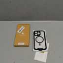 Miracase Magnetic for iPhone 16 Pro Case Full-Body Phone with Built-in Glass Screen Protector, [Compatible with MagSafe] Military Drop Proof 16 Pro Cover Bumper 6.3 inch, Black