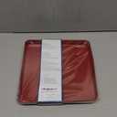 Reston Lloyd Square Gas Stove Burner Cover Set, Set of 4, Red