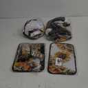 Bee Car Seat Covers 12Pcs Sunflower Bee Auto Seat Protection Accessories Full Set with 15Inch Steering Wheel Covers Seatbelt Pad Keychain Coaster Armrest Pads Vehicle Interior Set