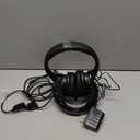 iLive Electronics Radio Frequency Wireless Headphones with Transmitter/Charging Dock, Black (IAHRF79B)