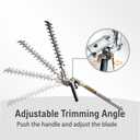 HTA2000 Aluminium Hedge Trimmer Attachment-Sliver