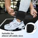2-Pack Ankle Straps for Cable Machines Comfortable Adjustable Gym Ankle Cuffs for Kickbacks and Glute Workouts, Ankle Bands for Exercise, Booty and Hip Abductor Exercises for Women and Men