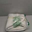 KAKAMAY Large Blanket Basket (20"x13"),Woven Baskets for storage Baby Laundry Hamper, Cotton Rope Blanket Basket for Living Room, Laundry, Nursery, Pillows, Baby Toy chest (White)