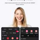 OBSBOT Meet 2-4K Webcam for PC with 1/2" Sensor, AI Framing & Autofocus, Beauty Mode, Lightweight, Gesture Control, HDR, Dual Microphone, 60 FPS, Web Cam for Streaming, Meeting, Gaming. (Space Grey)