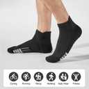 MIANDONGMAI Sports socks, cushioned running, performance breathable, outdoor sports socks for men and women