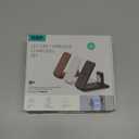 ESR 3 in 1 Charging Station for Apple, Certified Apple Watch Charger, 15W MagSafe Charger Stand for iPhone, Travel Charger for iPhone 17/16/15/14/13, Watch, AirPods,Black (15W no Bag)