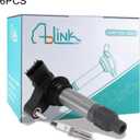 UF569 6PCS Ignition Coil Pack 5367 Spark Plug For Buick Allure 2010,Cadillac ATS 2013-2019,CTS 2008-2019,XTS 2013-2019,Chevy Camaro 2010-2015,Impala 2012-2020,Pontiac Saturn 3.0L 3.2L 3.6L C1555