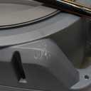 Giraffe Tools Retractable Garden Hose Reel, 5/8" x 62 ft Wall Mounted Hose Reels with 180 Swivel Bracket, Any Length Lock Hose Reel with 9- Function Sprayer Nozzle (Grey)