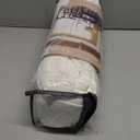 Extra Wide 60 Inch Width Pinch Pleated Curtains 96 Inch Length for Living Room Thick Linen Boho Curtain Memory Shape Light Filtering Privacy for Bedroom Large Windows Hooks Rings Cream 1 Panel 60x96 (Natural)