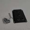 Front License Plate Holder Compatible with Mercedes W205 C-Class X204 GLK-Class X205 GLC-Class W212 W213 E-Class W166 GLE-Class No Drill Tow Hook License Plate Bracket, Anti-Theft Car Number Frame