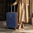 Cosbarn Luggage Sets 5 Piece, Hardshell Suitcase with Spinner Wheels, Large