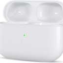 Wireless Air Pod Charging Case Replacement Compatible with Air Pod Pro 1st and 2nd Generation Charging Cases, Built-in 660 mAh Battery with Bluetooth Pairing Sync Button, No Earbuds