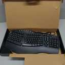Perixx PERIBOARD-512B Wired Ergonomic Keyboard - Split Keyboard, Wrist Rest, Natural Typing - Wired USB Connectivity - US English - Black