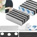 Magnetic Name Tag Holders with Strong Magnets for Securely Attaching ID Badges, Name Tags, and Accessories (10)