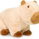 Cute Capybara Plush Pillows Kawaii Soft Capybara Stuffed Animals Capybara Plushie Birthday for Kids(9in) (Small)