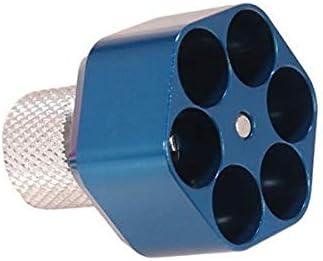 Pachmayr 02652 Competition Revolver Speedloader, Smith & Wesson K Frame, 38 Special, 357 Magnum, 6 Shot, Blue, Silver