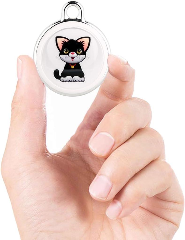 Smart GPS Tracker for Dogs, Mini Cat GPS Tracker, Positioning Smart Alarm Pet Tracker, Waterproof and Drop-Proof, Extra Long Battery Life of 365 Day, No Subscription
