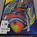 Remote Control Shark Toys Swimming Fish RC Animal Toy Infrared RC Fly Air Balloons Clown Fish Toy Gifts Party Decoration Balloon ANTI-GRAVITY INDOOR TOY HOVERS and FLOATS in MID-AIR(Orange)