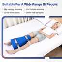 Hip Abduction Pillow- Pillow for Hip Replacement Surgery for Leg Support and Prevention of Dislocation - Suitable for The Elderly, Disabled, and postoperative Patients