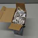 PREXTEX 100-Count Ultra Bright Christmas Lights - 20 ft Clear StringLights on White Wire - Incandescent Xmas TreeLights for Indoor and Outdoor Decorations