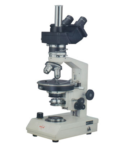 Radical Trinocular Polarizing Microscope W Rotating Stage Bertrand Lens Full Quarter Wave Plates and Camera Port RPL 3T