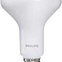 Philips LED Dimmable BR30 Soft White Light Bulb with Warm Glow Effect 650-Lumen, 2700-2200-Kelvin, 9-Watt (65-Watt Equivalent), E26 Base, Frosted, 1-Pack
