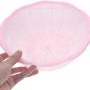 BESPORTBLE 4pcs Plastic Rice Washing Basket and Strainer Set, Multifunctional Colander for Vegetables, Fruits, Pasta, and Dough Preparation